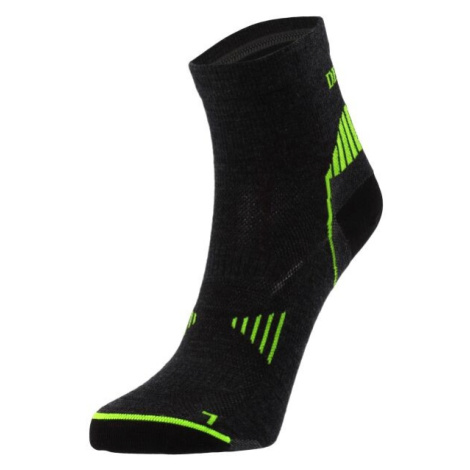 Devold RUNNING MERINO ANKLE SOCK Športové vlnené ponožky, čierna, veľkosť
