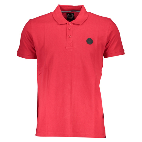 GIAN MARCO VENTURI MEN'S SHORT SLEEVE POLO SHIRT RED