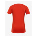 Červené dievčenské tričko ALPINE PRE SMALLO