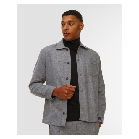 Pánska Sivá Vlnená Košeľa Paul&shark