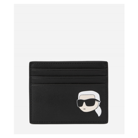 Peňaženka Karl Lagerfeld K/Ikonik 2.0 Leather Ch Čierna