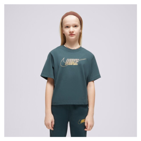 Nike Tričko G Nsw Tee Boxy Metallic Hbr Girl