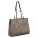 David Jones strieborná elegantná shopper kabelka CH21081