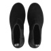 Calvin Klein Jeans Členková obuv s elastickým prvkom Eva Mid Chelsea Boot Suede YM0YM00764 Čiern