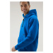 Mikina Woolrich Trail Hoodie Snorkel Blue