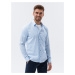 Ombre Men's shirt with long sleeves