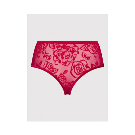 Triumph Brazílske nohavičky s vysokým pásom Velvet Rose Spotlight 10205655 Ružová