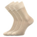 Lonka Deli Unisex ponožky - 3 páry BM000000566900100291 béžová