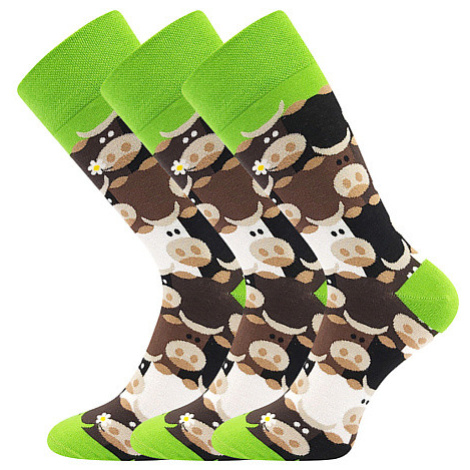 LONKA Twidor kravské ponožky 3 páry 118032