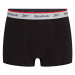 Reebok TRUNK OVETT 3pk Pánske boxerky, čierna, veľkosť