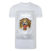 Ed Hardy  Tile-roar t-shirt  Tričká s krátkym rukávom Biela