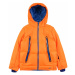 4F Outdoorová bunda  námornícka modrá / neónovo oranžová