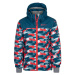 Boys ski jacket KILPI ATENI-JB turquoise