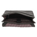 Hide & stitches Idaho dámsky kožený batoh na notebook 15,6" (34.5x19.4 cm) - čierny - 9L