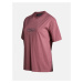 Tričko Peak Performance W R&D Scale Print T-Shirt Rose Brown