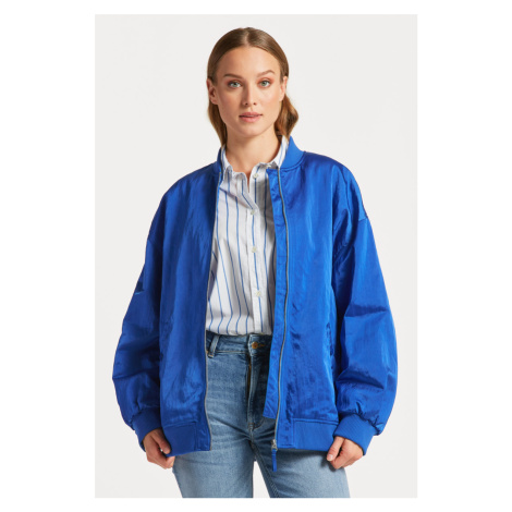 BUNDA GANT SATIN BOMBER LAPIS BLUE