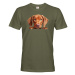 Pánské tričko s potlačou Maďarský stavač - tričko pre milovníkov psov