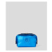 Kozmetická Taška Karl Lagerfeld K/Ikonik Nylon Washb Metallic Modrá