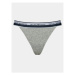 Emporio Armani Underwear Súprava 2 kusov stringových nohavičiek 164522 4R227 00948 Sivá