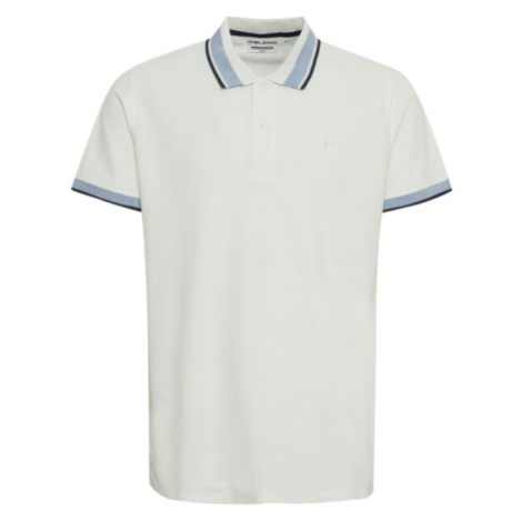 BLEND POLO REGULAR FIT Pánske tričko polo, biela, veľkosť