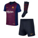 Nike  FCB MINIKIT 18  Súpravy vrchného oblečenia Modrá