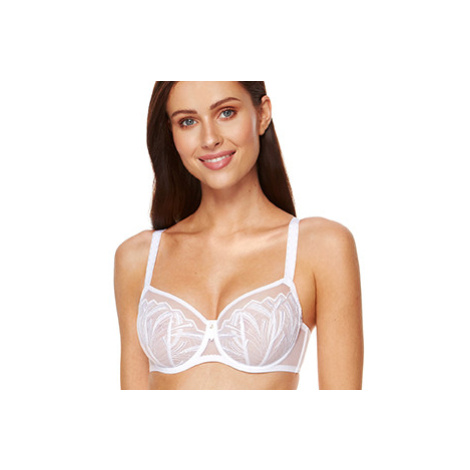 Gorteks Angel embroidered soft bra white