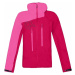 Rock Experience Mt Watkins 2.0 Hoodie Woman Cherries Jubilee/Super Pink Outdoorová bunda