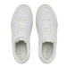 Calvin Klein Jeans Sneakersy Casual Cupsole Lth-Pu Mono YM0YM00573 Biela