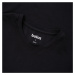 Botas Triko Basic Black - Pánske pánske tričko s krátkym rukávom bavlnené čierne