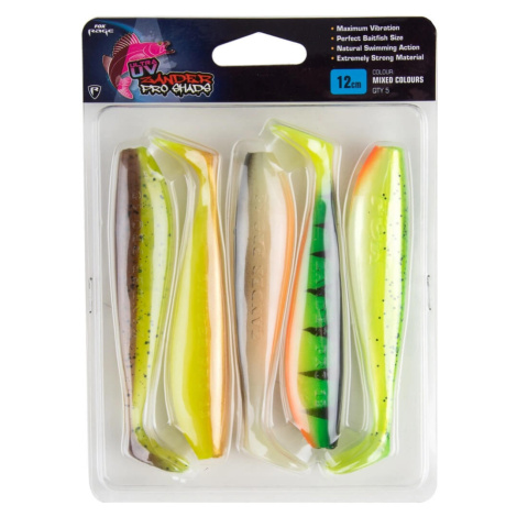 Set nástrah FOX Rage Zander Pro Shads Mixed Colours Dĺžka: 10 cm