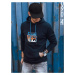 Navy Blue Men's Dstreet Hoodie