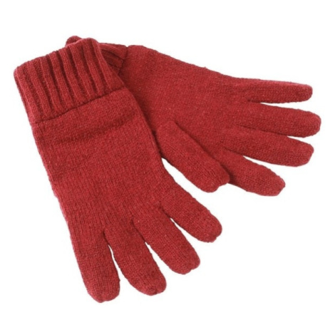 Myrtle Beach Zimné rukavice MB7980 - Tmavočervená