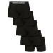 Organic Boxer Shorts 5-Pack blk+blk+blk+blk+blk