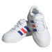 Chlapčenská rekreačná obuv ADIDAS Breaknet 2.0 K cloud white lucid blue bright red