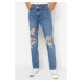 Trendyol Jeans - Blue - Bootcut