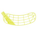 Čepeľ na florbalovú hokejku s pravým zahnutím fluorescenčná žltá