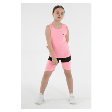 Detská tepláková súprava Slazenger Dolf Girls Fuchsia