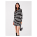 LC Waikiki Crew Neck Striped Long Sleeve Women's Dress