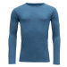 Devold tričko Breeze Merino 150 blue melange