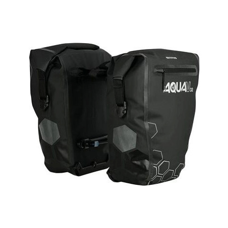 OXFORD bočné tašky AQUA V32 QR, (čierne, s rýchloupínacím systémom, objem 32 l, 1 pár)