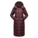 NAVAHOO Zimný kabát  oranžová / bordová