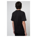 Bavlnené tričko HUGO čierna farba,s potlačou,50447978