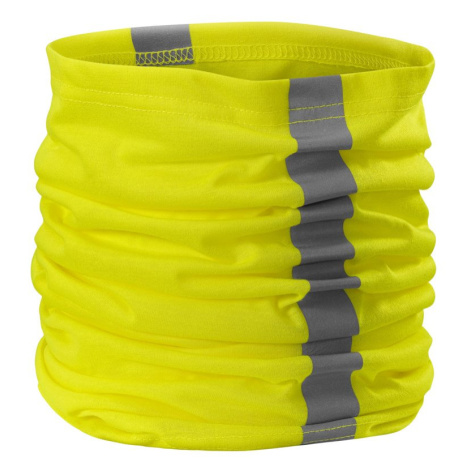 MALFINI Šatka HV Twister - Reflexná žltá
