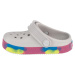 BIELE NAZUVÁKY CROCS OFF COURT GLITTER BAND CLOG T 209717-1FS