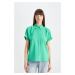 DEFACTO Oversize Fit Short Sleeve Shirt