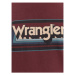 Wrangler Tričko 112341242 Hnedá Relaxed Fit