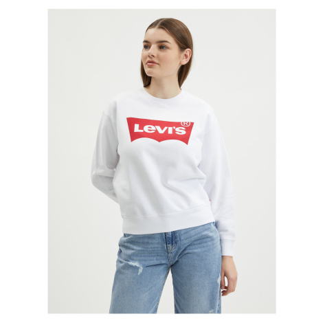 Biela dámska mikina Levi's® Levi´s