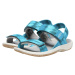 Keen Elle Backstrap Youth Detské páskové letné sandále 10031226KEN sea moss/fjord blue