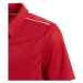 adidas CORE18 POLO Y Chlapčenské tričko polo, červená, veľkosť