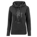 Women's charcoal One Line Fruit Hoody